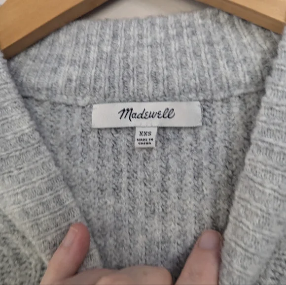 Madewell Ribbed Knit Bell Sleeve Sweater - Picture 9 of 9